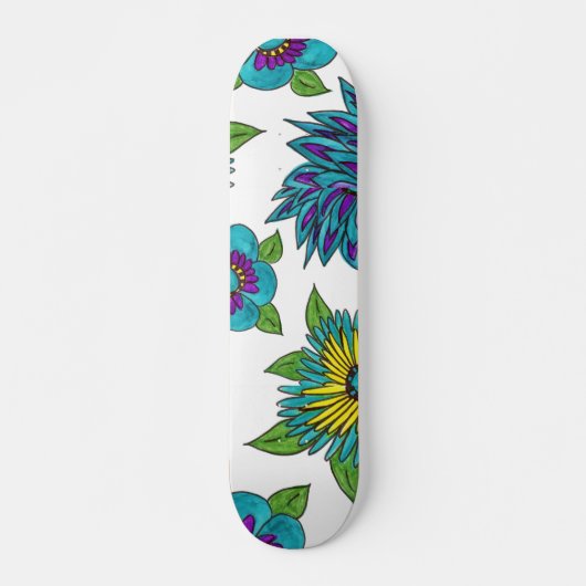 Blume Power Skateboard (Vorne)