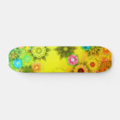 Blume Power Skateboard für Mädchen (Horizontal)