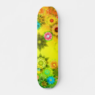 Blume Power Skateboard für Mädchen