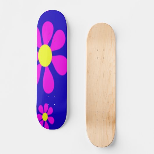 BLUME POWER SKATEBOARD - HÜBSCHE GIFTS - SPIELE (Vorderseite)