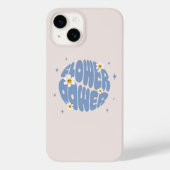 Blume Power Slogan Case-Mate iPhone Hülle (Rückseite)