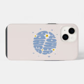 Blume Power Slogan iPhone Hülle (Rückseite (Horizontal))