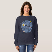 Blume Power Slogan Sweatshirt (Vorne ganz)