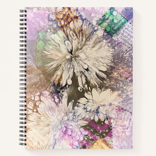 Blume Power Spiral Notebook Notizblock (Vorderseite)