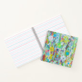 Blume Power Square Notebook Notizblock (Innenseite)