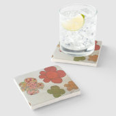 Blume Power Steinuntersetzer (Seitenansicht)