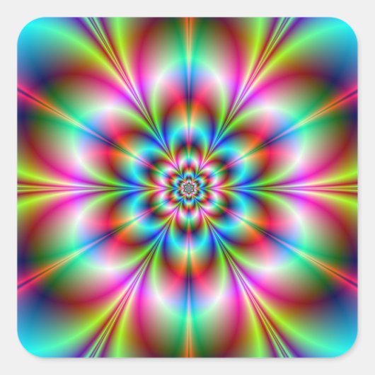 Blume Power Sticker (Vorderseite)