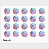 Blume Power Sticker (Blatt)
