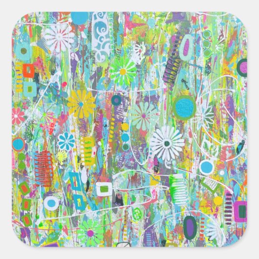 Blume Power Stickers (Vorderseite)