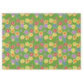 Blume Power Stoffmuster Muster + Ihre Ideen Tischdecke (Vorderseite (Horizontal))