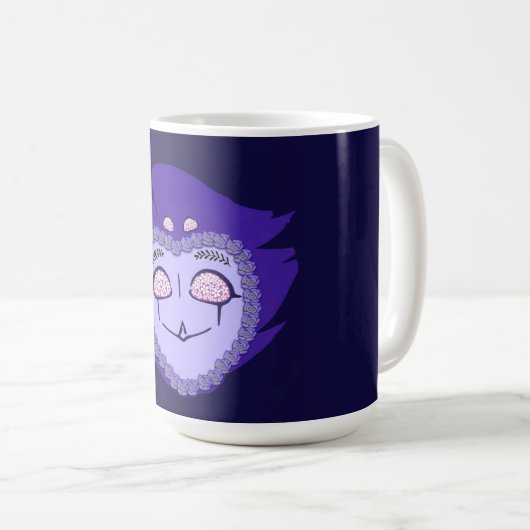 Blume Power Stolas Goetia Kaffeetasse (VorderseiteRechts)