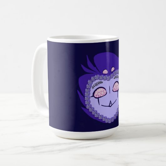 Blume Power Stolas Goetia Kaffeetasse (Vorderseite Links)