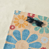 Blume Power Strandtuch (Beispiel)