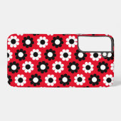 Blume Power Streifen Samsung Galaxy Hülle (Rückseite (Horizontal))