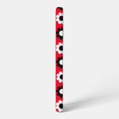 Blume Power Streifen Samsung Galaxy Hülle (Linke Seite)