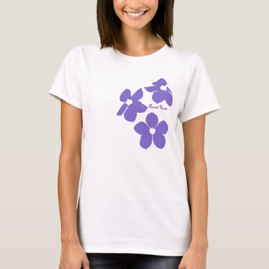 Blume Power T-Shirt (Vorderseite)
