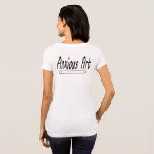 Blume Power T-Shirt (Schwarz voll)