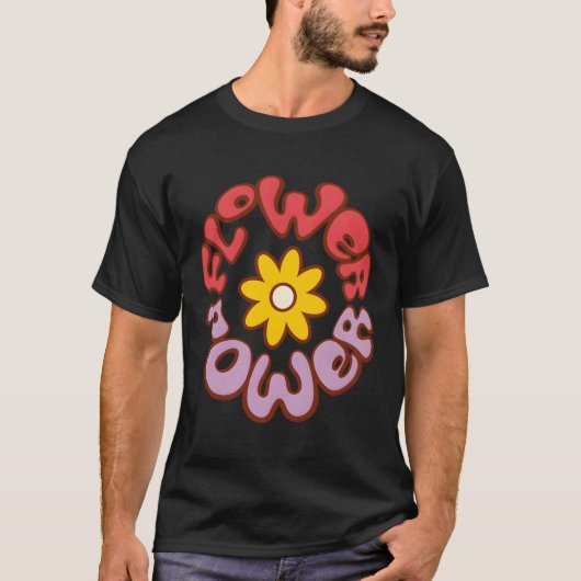 Blume Power T-Shirt (Vorderseite)