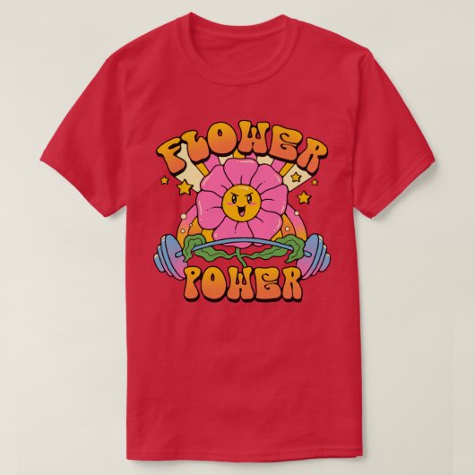 Blume Power T-Shirt (Design vorne)