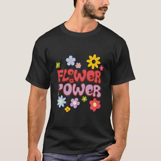 Blume Power T-Shirt (Vorderseite)