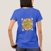 Blume Power T-Shirt (Rückseite)