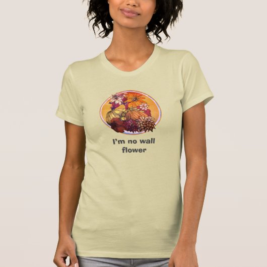 Blume Power T - Shirt (Vorderseite)
