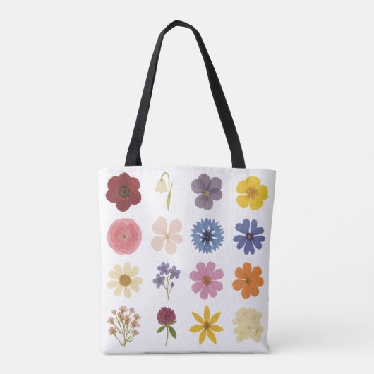 Blume Power Tasche (Rückseite)