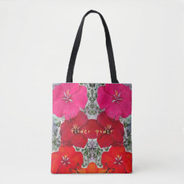 Blume Power  Tasche