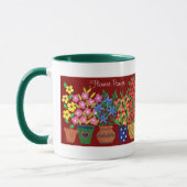 "Blume Power" Tasse (Links)