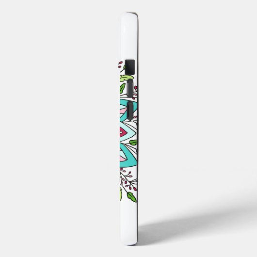 Blume Power Telefonzelle Case-Mate iPhone Hülle (Rückseite / Links)