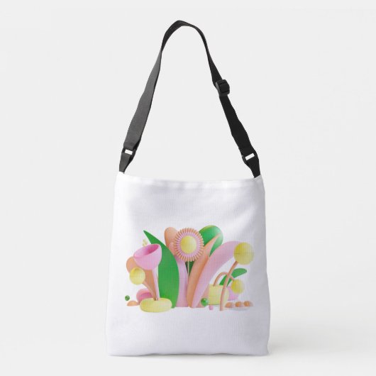 Blume Power Tote Tasche (Rückseite)