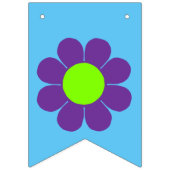 Blume Power Wimpelkette (Zweite Fahne)