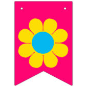 Blume Power Wimpelkette (Erste Fahne)
