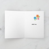 Blume Power Wohlfahrtskarte - Operation Karte (Innenseite)