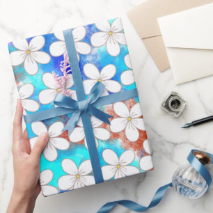 Blume Power Wrapping Paper Geschenkpapier