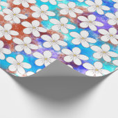 Blume Power Wrapping Paper Geschenkpapier (Ecke)