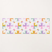 Blume Power Yogamatte (Vorderseite (Horizontal))