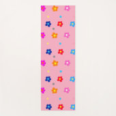 Blume Power Yogamatte (Vorderseite)