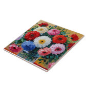 Blume Print Fliese (Seite)