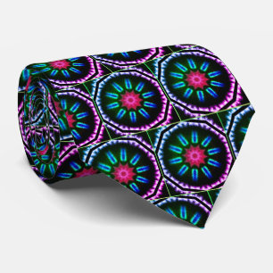 Blume Print Krawatte