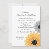 Blume Probe Abendessen Einladung (Vorderseite)