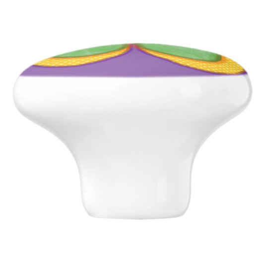 Blume Punkt Keramikknauf (Seitenansicht)