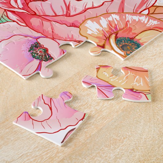 Blume Puzzle (Seite)