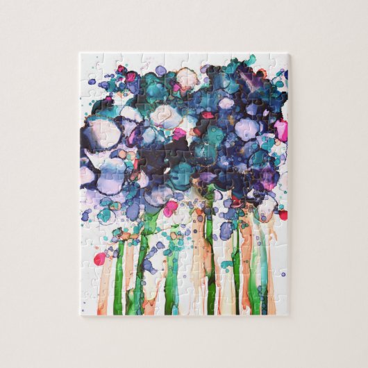 Blume Puzzle (Vertikal)