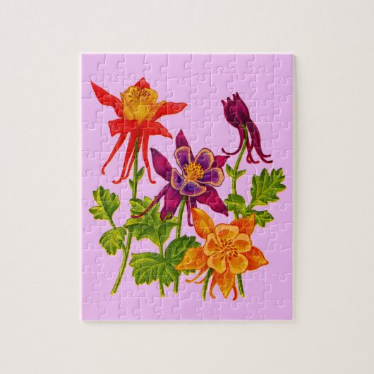 Blume Puzzle (Vertikal)