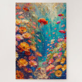 Blume Puzzle (Vertikal)