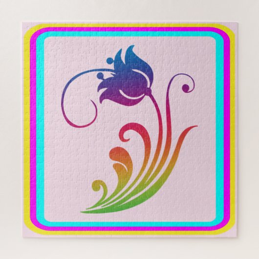Blume Puzzle (Vertikal)