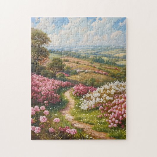 Blume Puzzle (Vertikal)