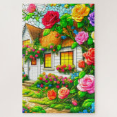 Blume Puzzle (Vertikal)