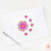 Blume Quadratischer Aufkleber (Umschlag)